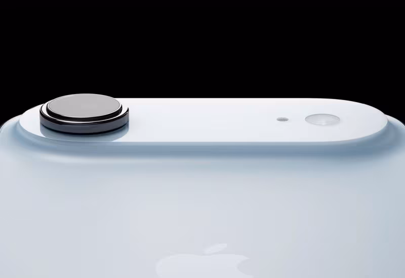 Боковая часть iPhone Air 2 с камерой и кнопкой
