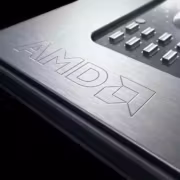 Планшет AMD с интерьером платы процессора Ryzen 9000
