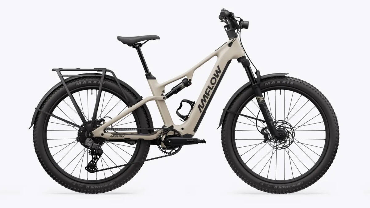 Электровелосипед Amflow TL Carbon с большим колесом