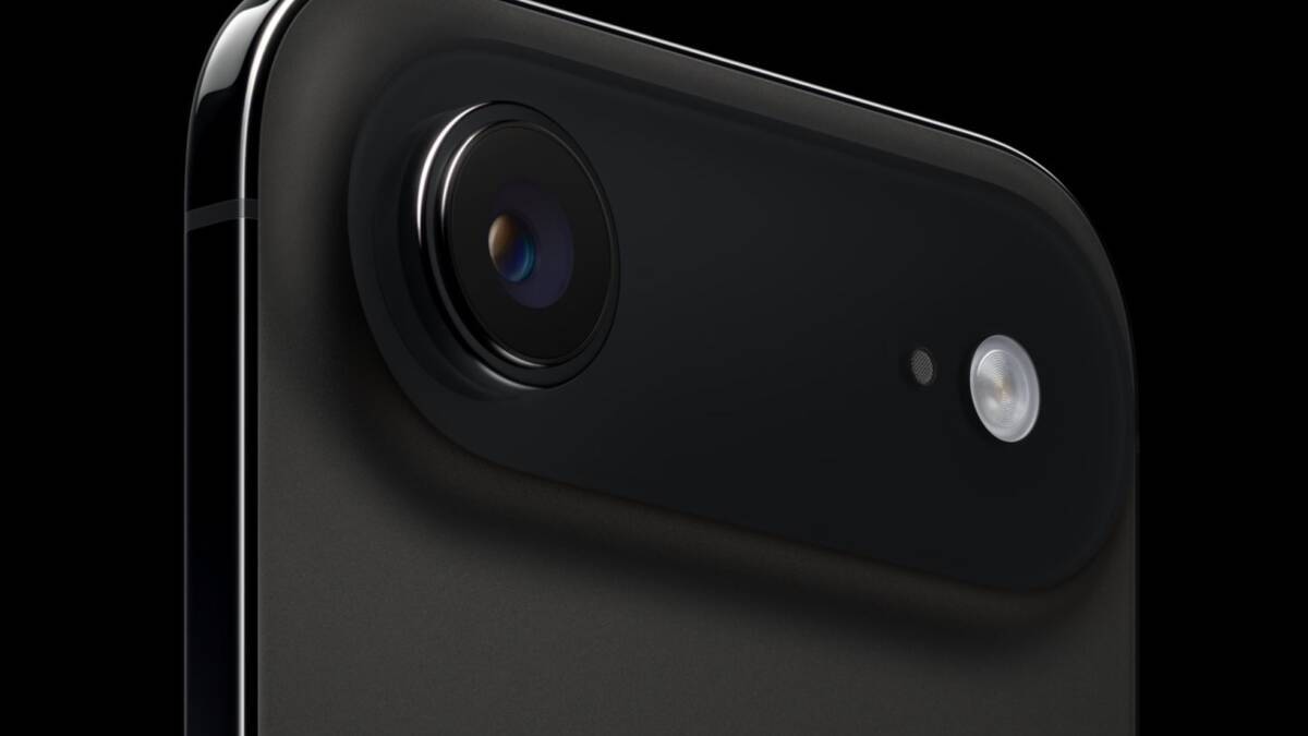 Камера iPhone Air 2 с двумя линзами и вспышкой
