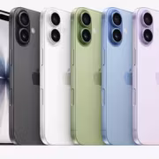 Разные цвета iPhone 17 задняя панель смартфон