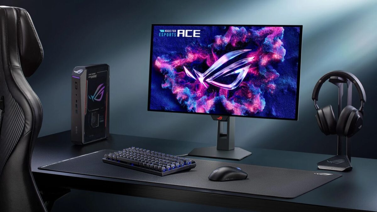 Настольный компьютер Asus ROG Station с монитором
