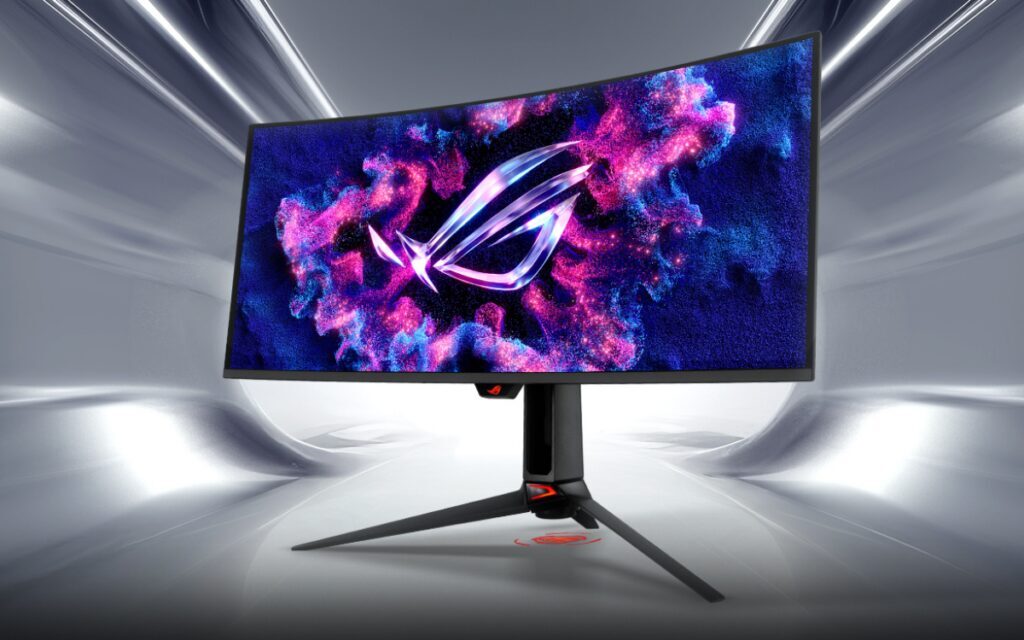 Игровой монитор Asus ROG Swift OLED PG34WCDN с изогнутым экраном