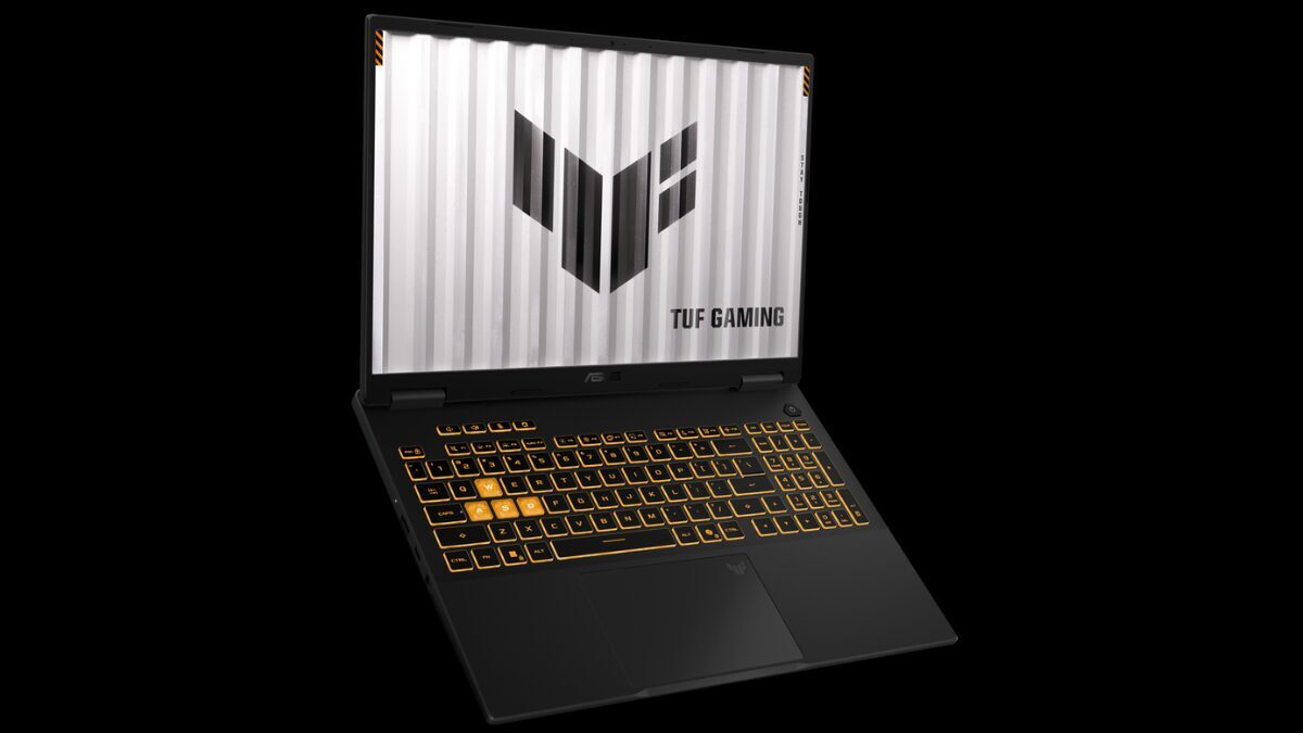 Игровой ноутбук Asus TUF Gaming 16 2026 с клавиатурой RGB