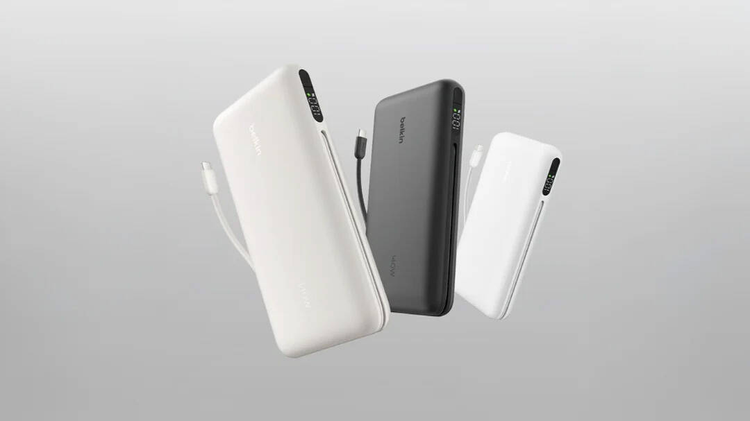 Пауэрбанки Belkin UltraCharge Pro 25K белое и серое