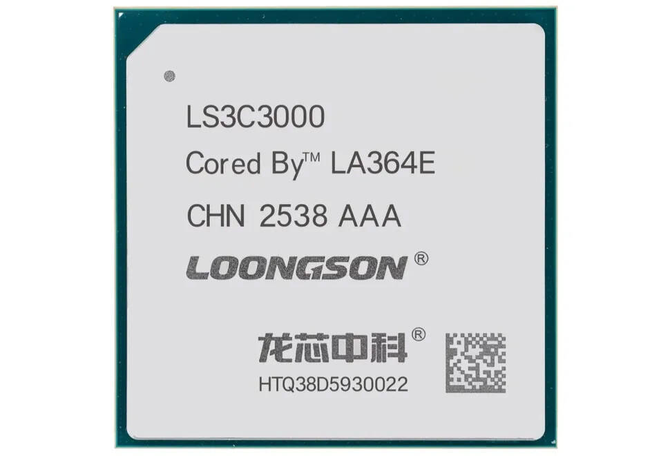 Loongson представила серверный процессор 3C3000 на 16 ядер