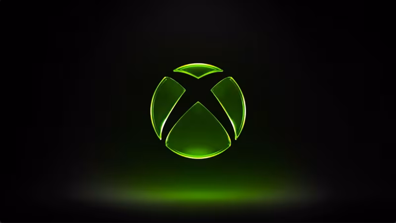 Логотип Xbox Series X и Series S с зелёным светом