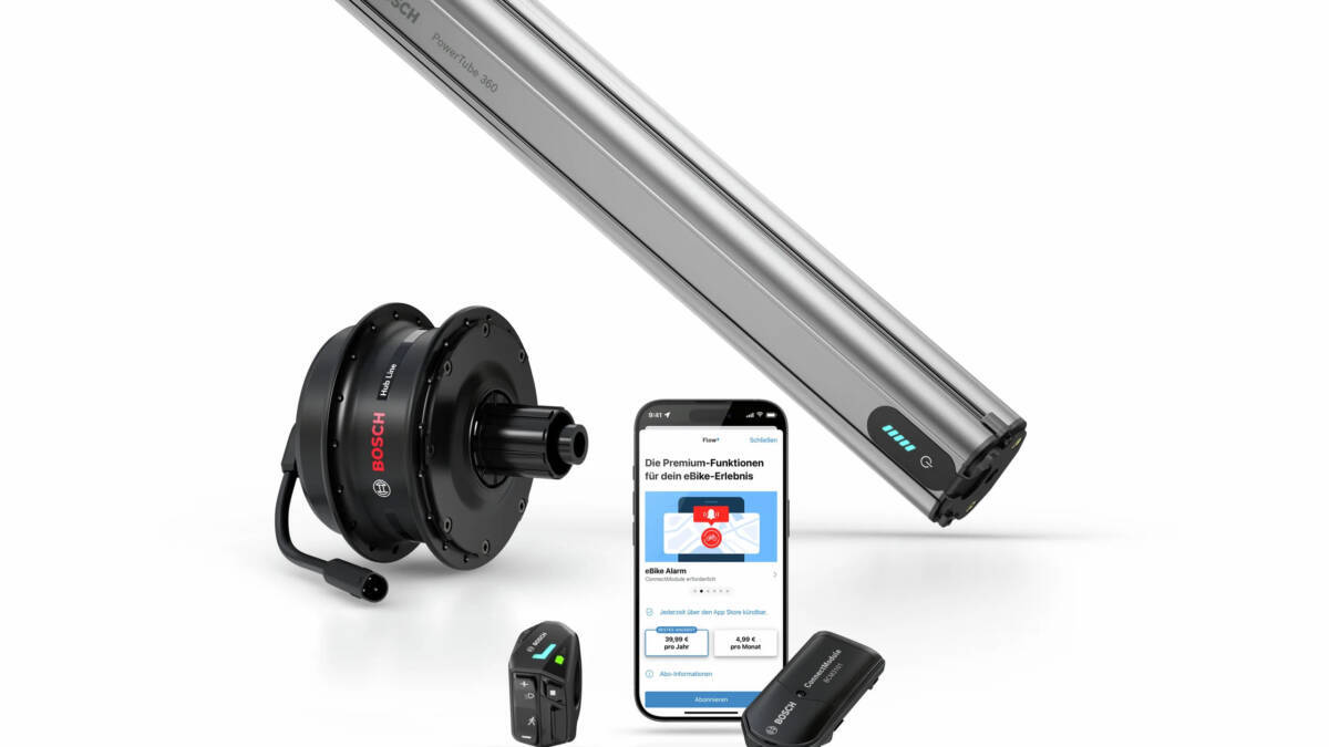 Мотор-колесо Bosch Hub Line и электровелосипед