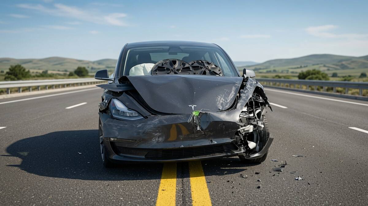 Tesla заявила об исправности тормозов после аварии в Китае
