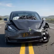 Tesla заявила об исправности тормозов после аварии в Китае