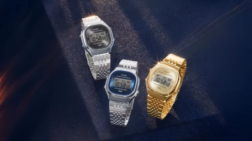 Casio выпустила в США часы A140WE в ретро-дизайне