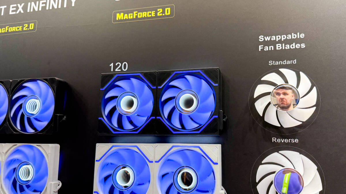 Кулеры для компьютеров Thermaltake MagForce 2.0 и Swappable Fan Blades