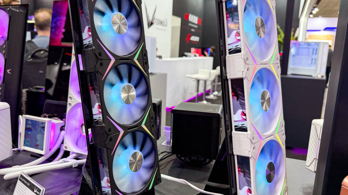 Корпуса и блоки питания для видеокарт модели V-Line от Formula на выставке Computex 2026