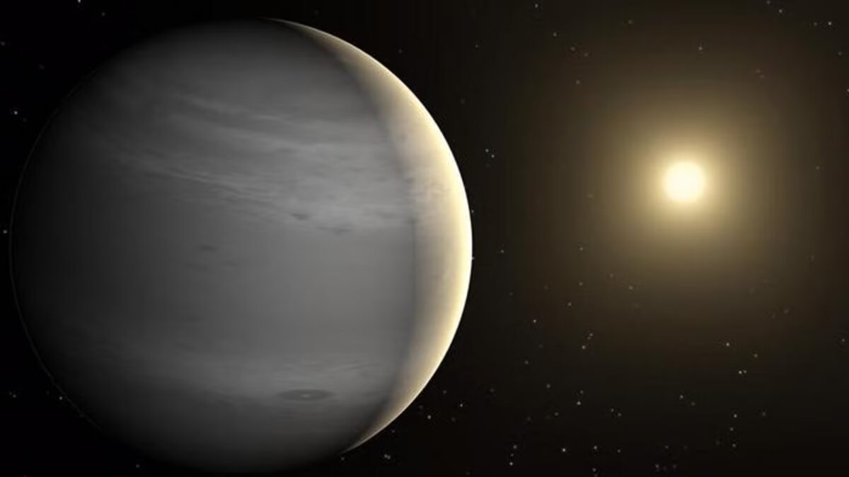 Экзопланета TOI-199b и звезда JWST