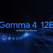Название модели Gemma 4 12B и описание трансформера