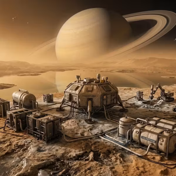 NASA оценило Титан как базу топлива для дальних миссий
