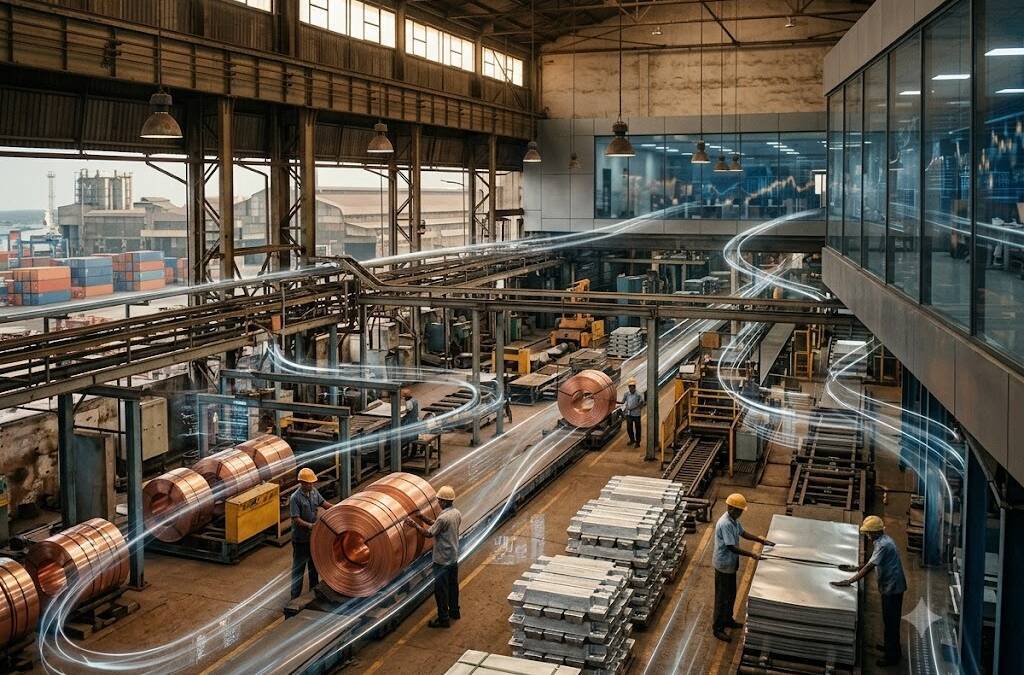 овощной цех металлическая промышленность металла NSE BME металлы