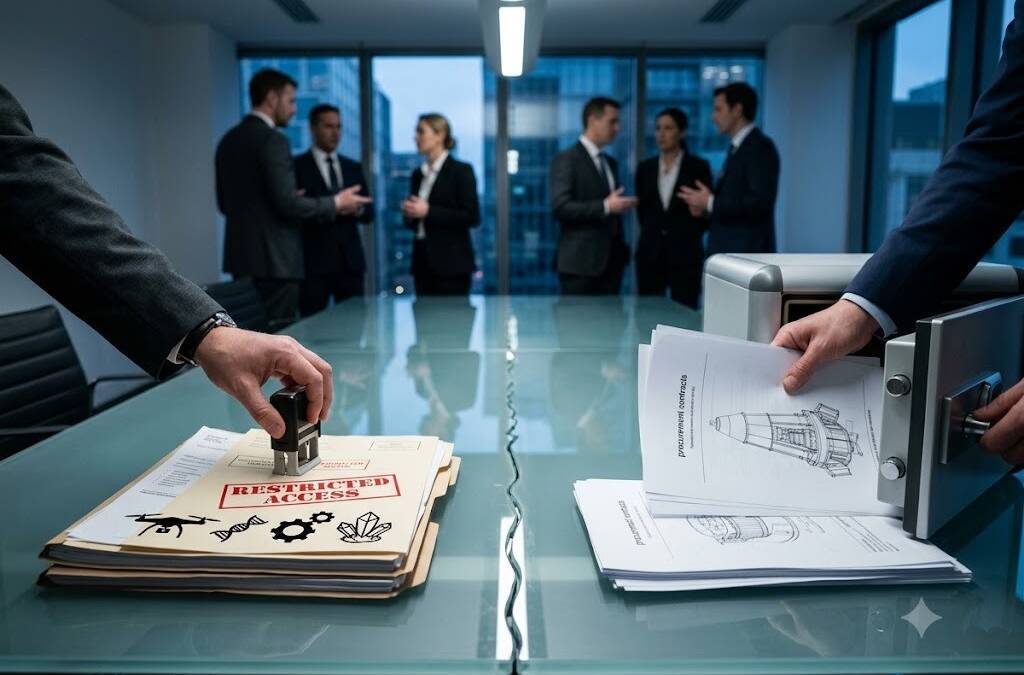 Дело в переговорах в офисе с файлами и документами по экспорту Китая для США