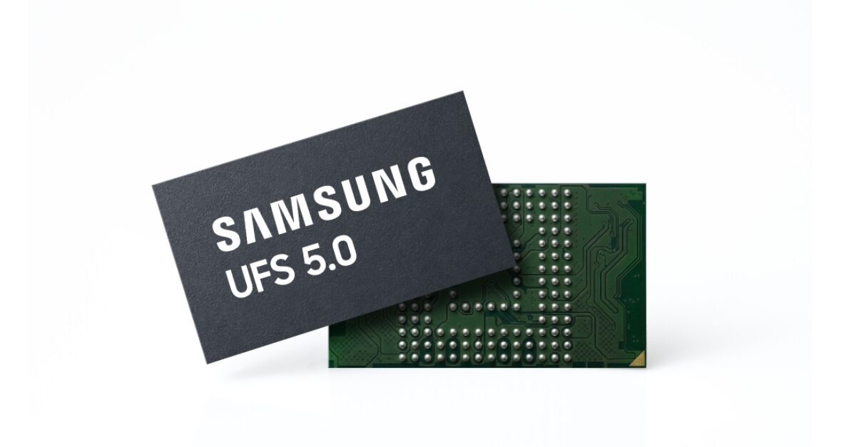 Samsung представила память UFS 5.0 со скоростью 10,8 ГБ/с