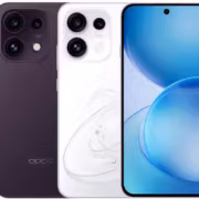 Oppo Reno 16 FS два смартфона один чёрный один белый
