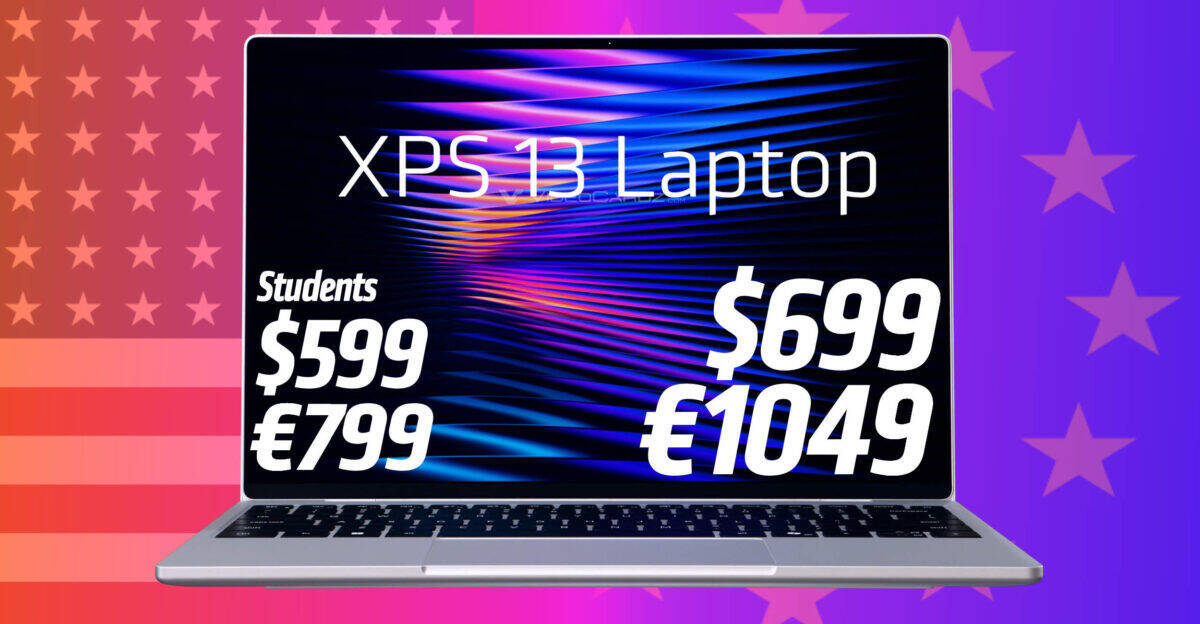 Ценники на ноутбук Dell XPS 13 Laptop в Европе