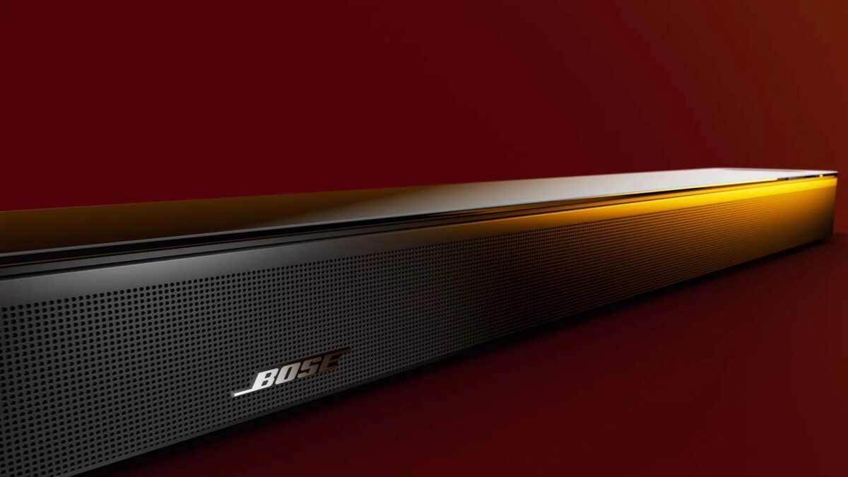 Беспроводной саундбар Bose с металлическими решетками