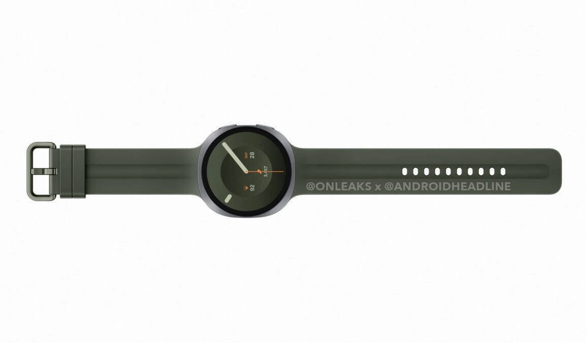 умные часы Galaxy Watch 9 на черном фоне