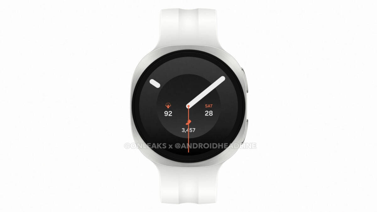 Galaxy Watch 9 белое круглое умное устройство циферблат