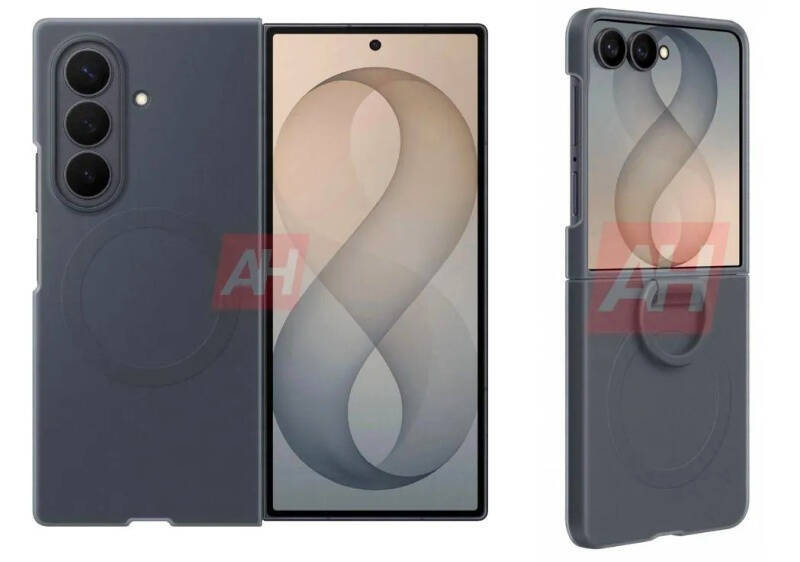 Samsung Galaxy Z Fold 8 и Z Flip 8 в чехлах