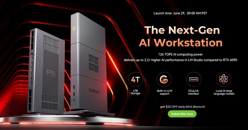 Мини-ПК GMKtec Evo-X3 и AI Workstation