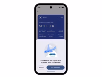 Google Wallet добавит проход через досмотр TSA по биометрии