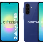 Два смартфона Samsung Galaxy A27 сзади и спереди