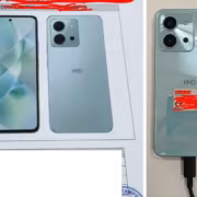 Модель HMD C2P с задней стороны и дисплеем