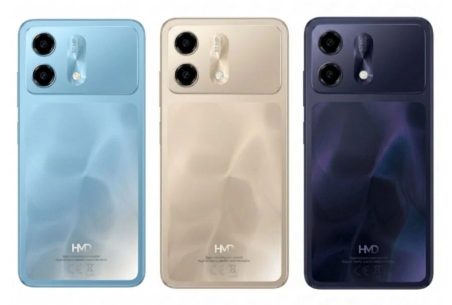 Три цвета смартфона HMD Luma2 с двумя камерами