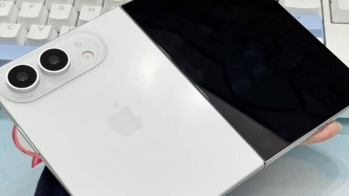 Складной смартфон iPhone Ultra макет