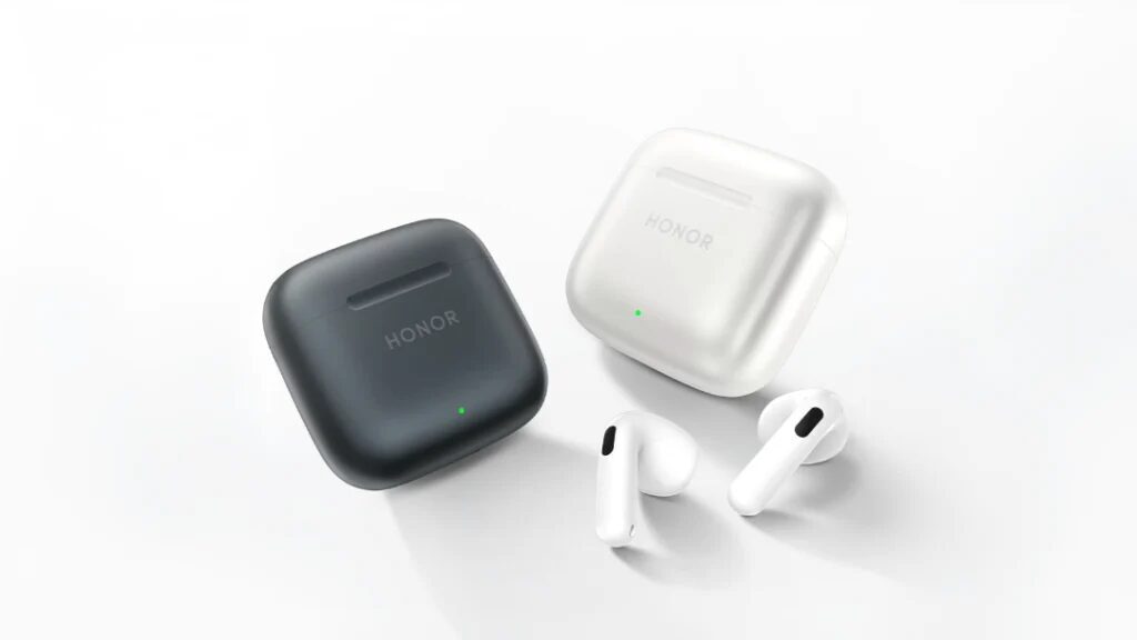Беспроводные наушники Honor Earbuds 5e и зарядные кейсы