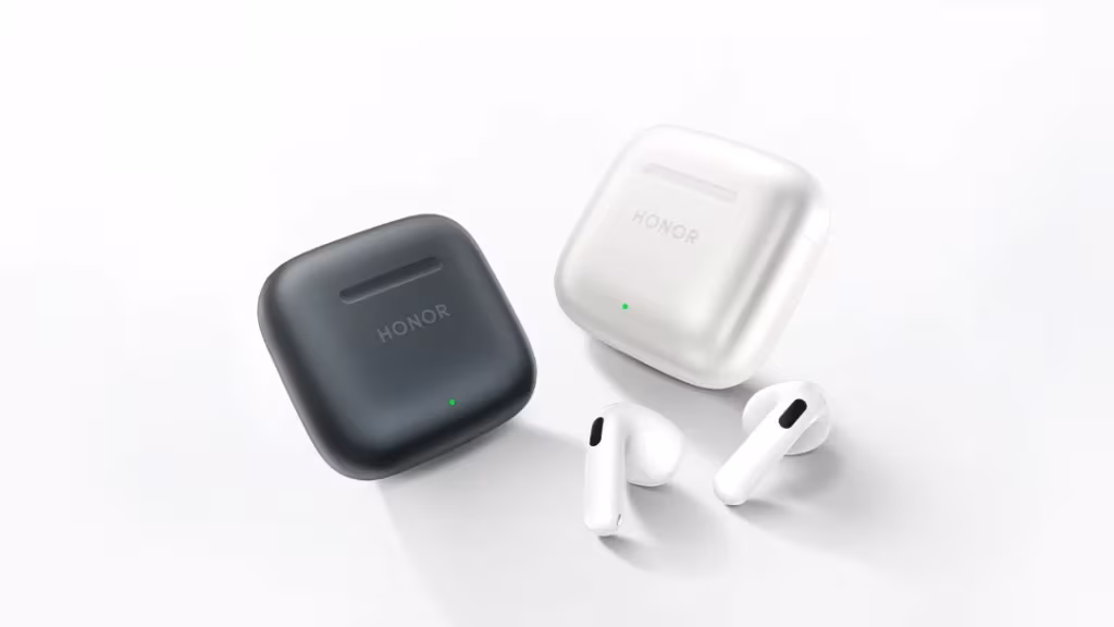 Беспроводные наушники Honor Earbuds 5e и зарядные кейсы