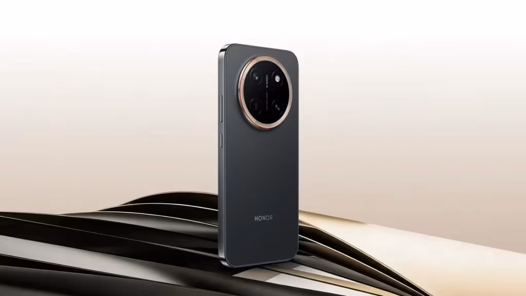 Смартфон Honor с крупной круглой камерой
