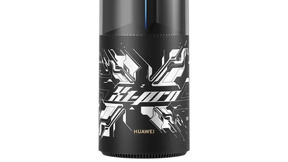 Роутер Huawei X1 Pro Gaming Edition черно-белый дизайн