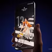 смартфон Huawei с экраном и ярким интерфейсом HarmonyOS 7