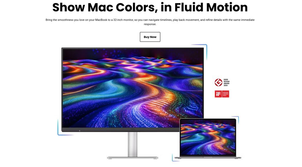 Монитор BenQ MA320UG с ярким дисплеем