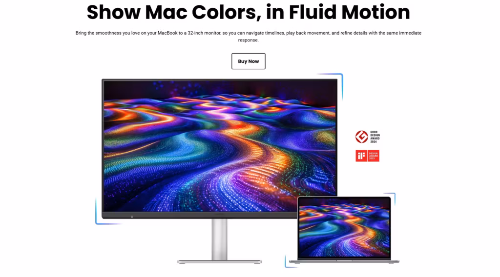 Монитор BenQ MA320UG с ярким дисплеем