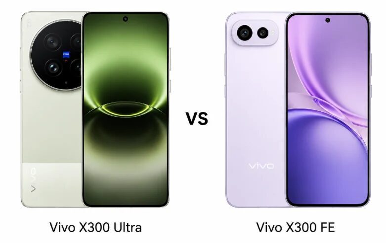 Смартфоны Vivo X300 Ultra и X300 FE сравнили по цене