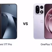 Сравнение Xiaomi 17T Pro и OnePlus 15 фитилы