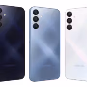 삼성 Galaxy A15 и F15 три цвет устройства задняя крышка