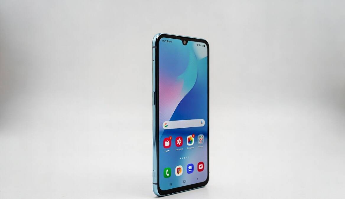 Смартфон Samsung Galaxy A с дисплеем и интерфейсом
