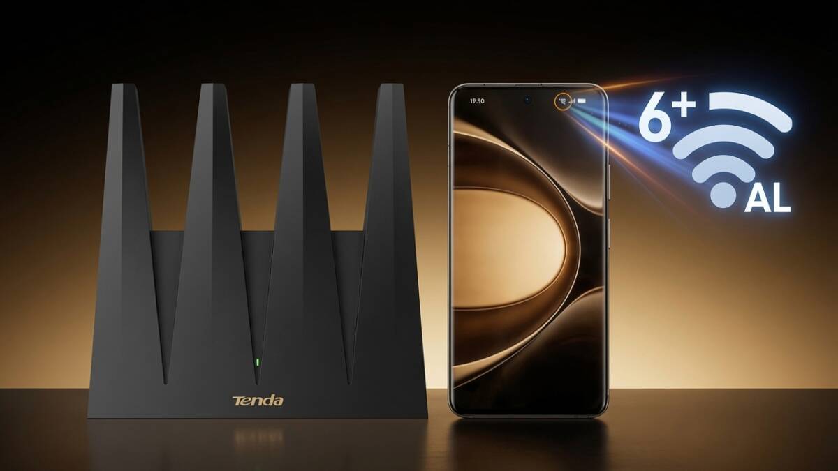 Роутер Tenda AX12 с Wi‑Fi 6+ и четырьмя антеннами