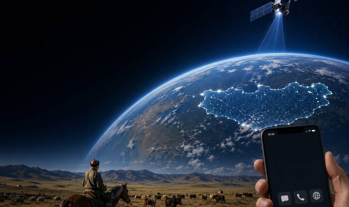 Starlink запустит спутниковую связь со смартфонами в Монголии