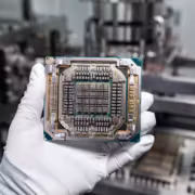 ЦПУ Endura SoC для космических аппаратов в руке человека