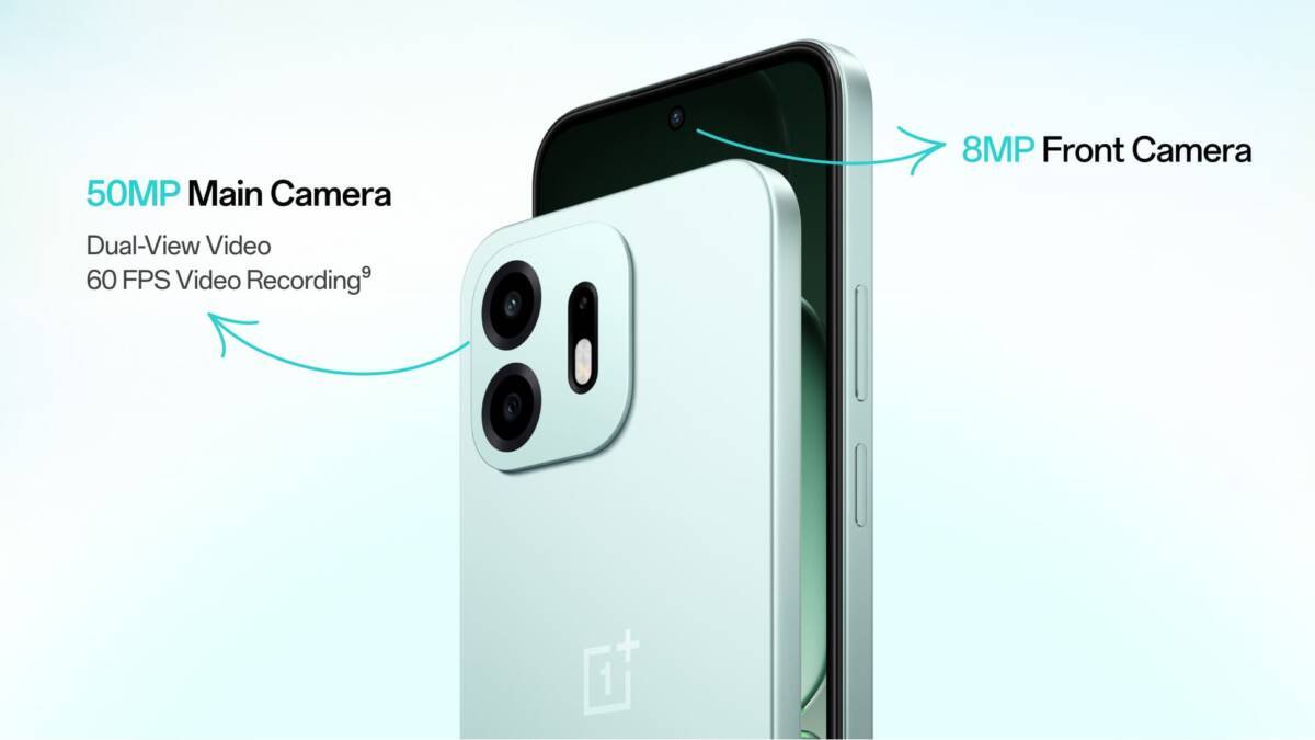 Смартфон OnePlus N6 с двумя камерами и дисплеем
